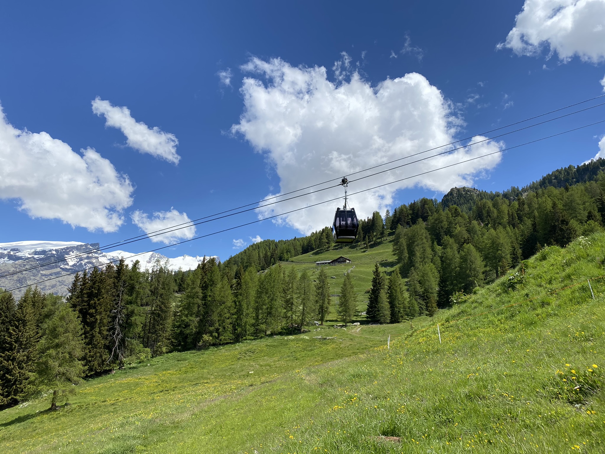 The Champoluc-Crest gondola does not stop | Visit Monterosa - Inverno