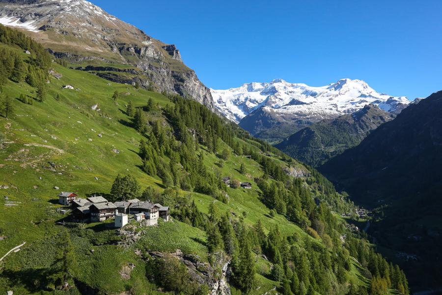 Alpenzu Grande e il Monte Rosa Festa di Santa Margherita ad Alpenzu Grande