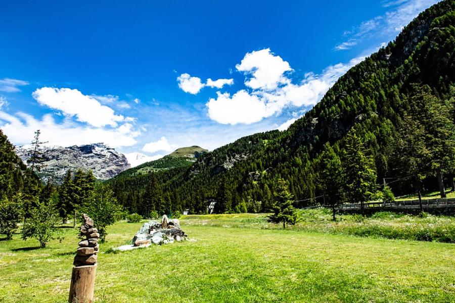 Panorama di Plan Villy AWS - Ayas Welcome Summer