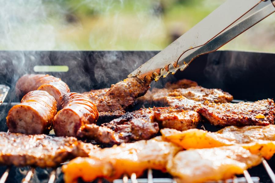 Viande grillée Barbecue de Saint-Jacques