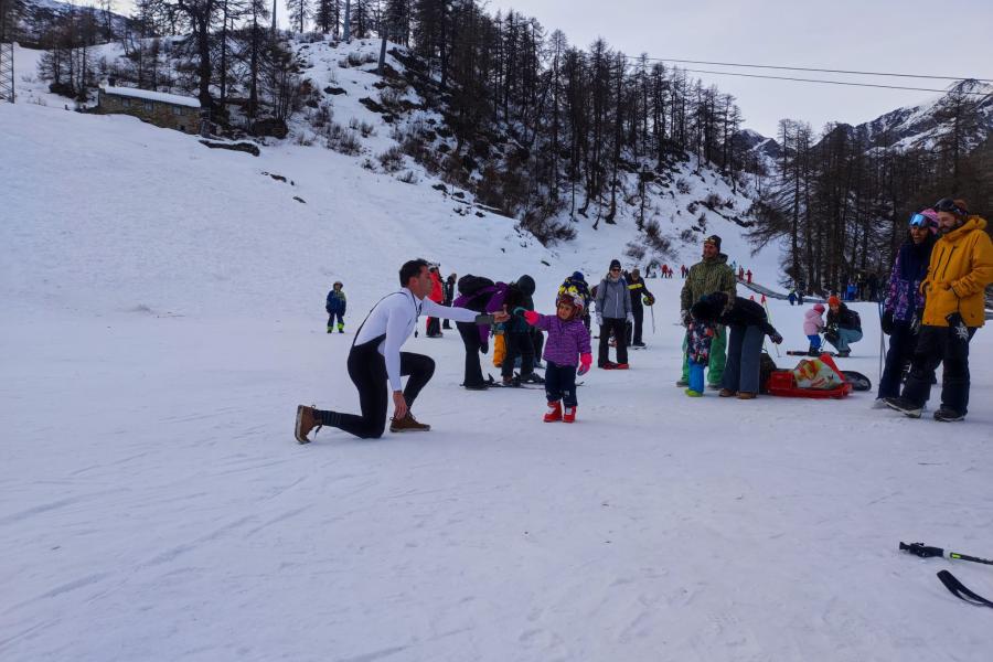 Elfi in natura - Spettacolo sulla neve