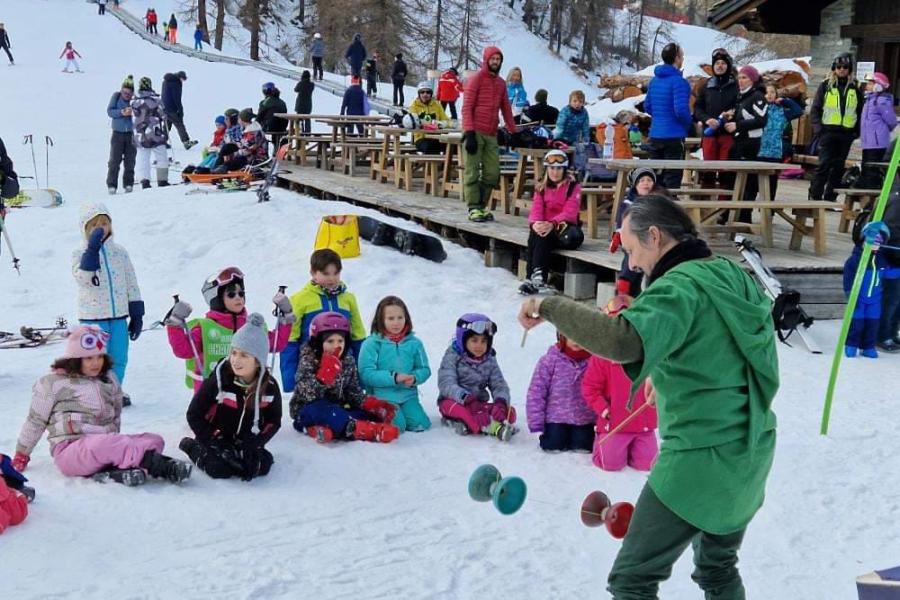 Elfi in natura - spettacoli sulla neve