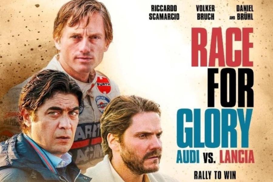 Locandina del film "Race for glory" Proiezione del film "Race for glory" e dialogo con Simone Goldoni