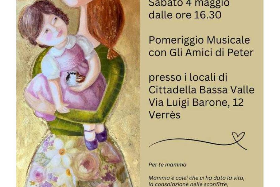 Festa della Mamma Pomeriggio musicale con gli amici di Peter