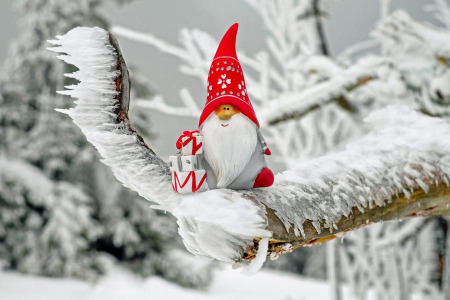 .. La Befana sugli sci
