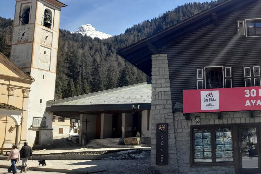 IL Giro a Champoluc En attendant le Giro avec L'Orage