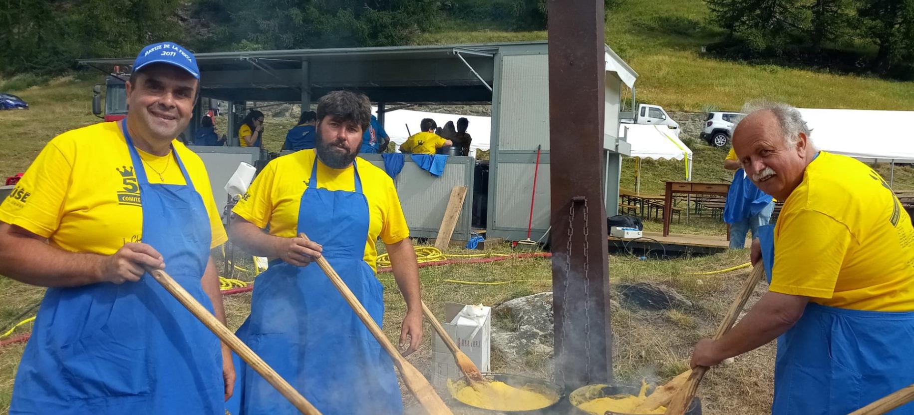 La polenta  Sagra della "Fiocca"