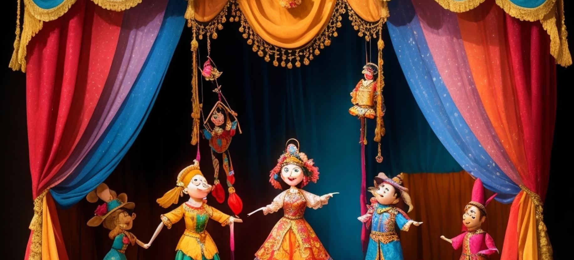 Puppet show with the Adams Medini circus