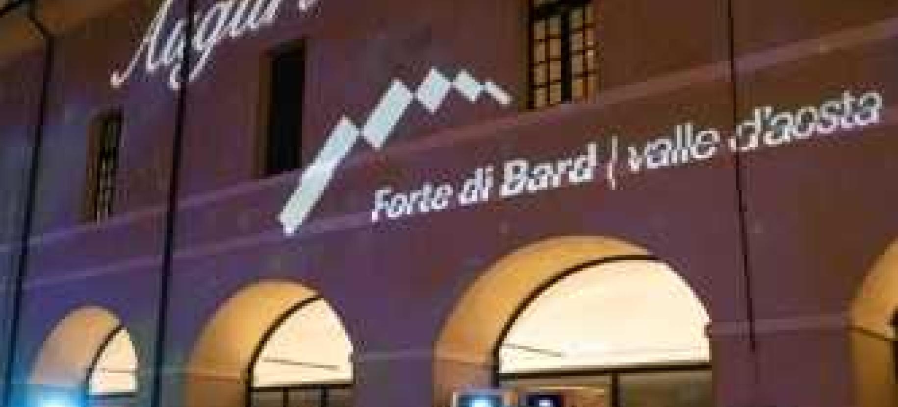 Luci di Natale al Forte di Bard