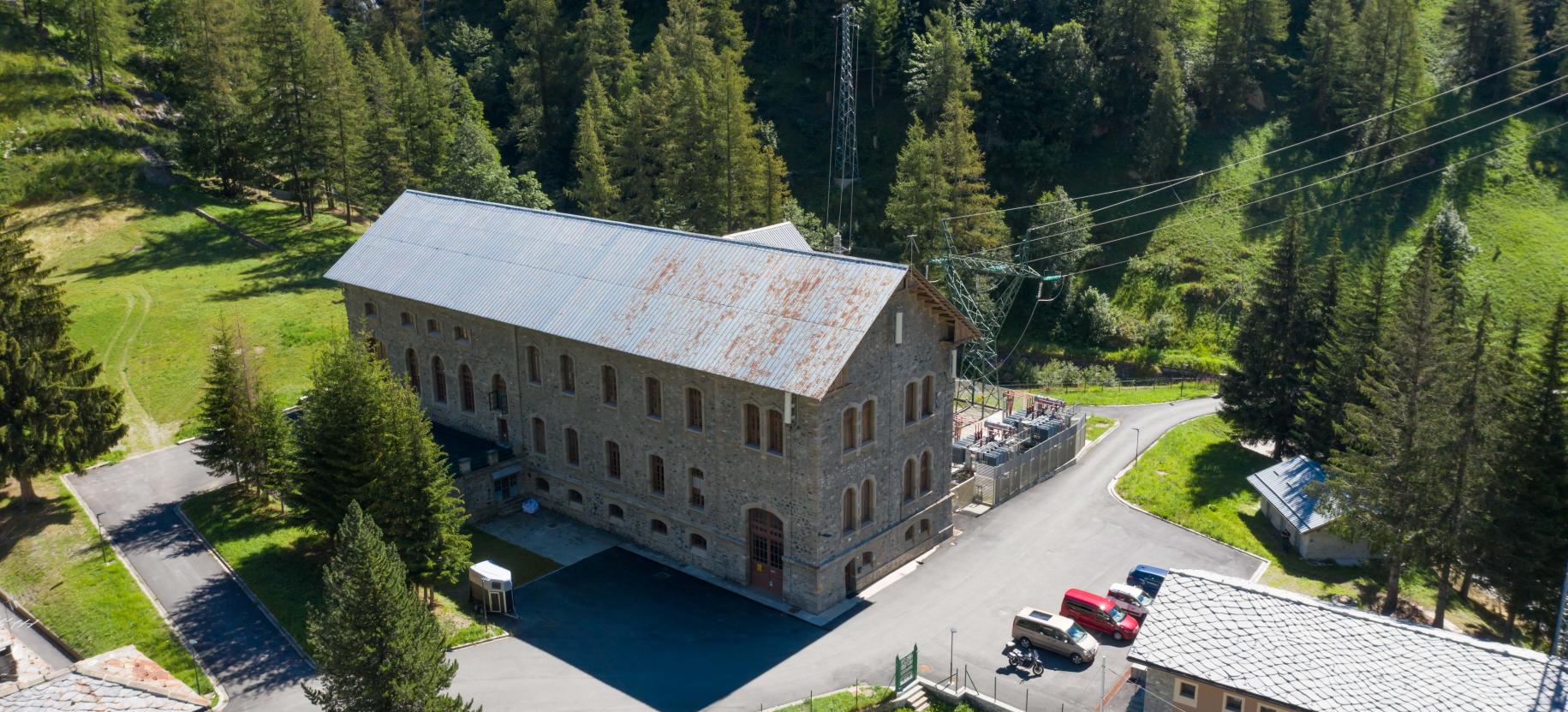 Gressoney-La-Trinité hydroelectric power plant