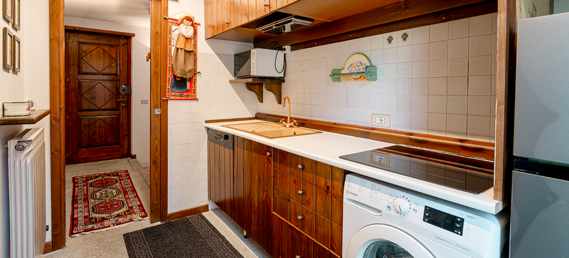 Champoluc apartment kitchen