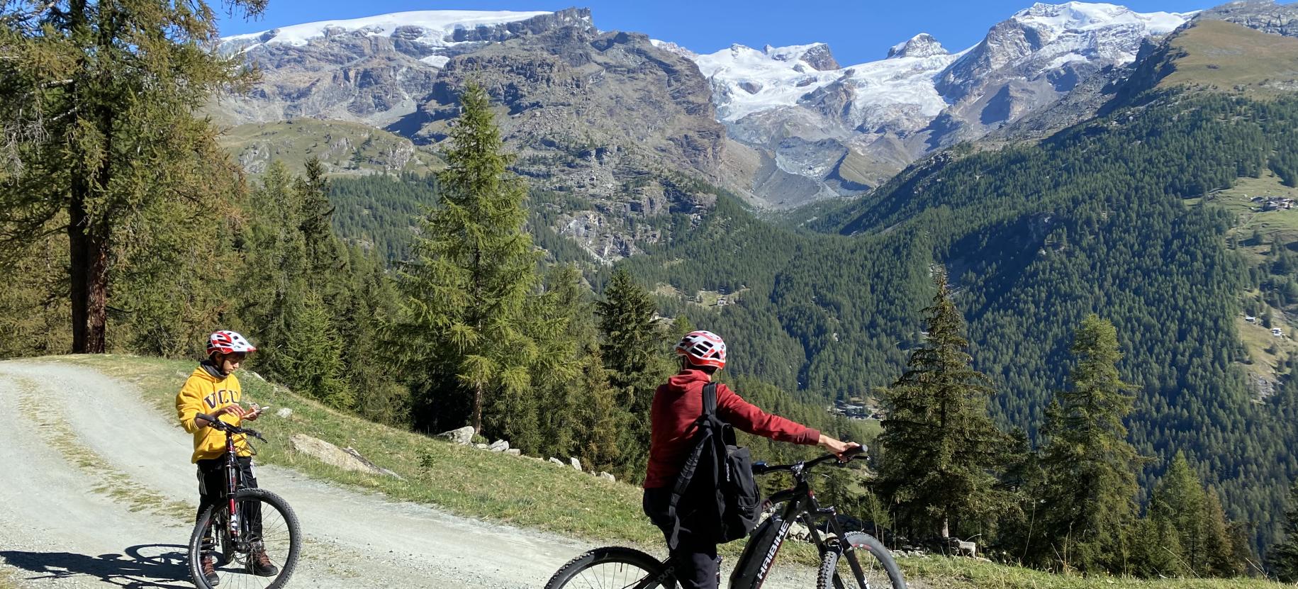 Il grande Cult delle escursioni in Mountain bike in Val d'Ayas
