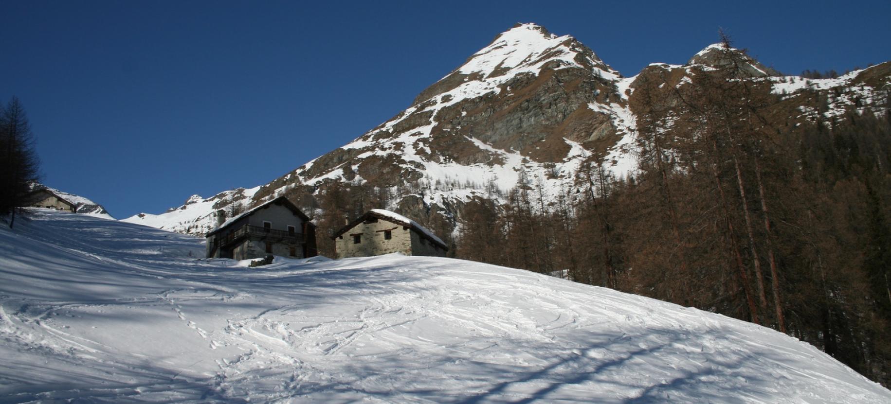 L’imbocco del Vallone di Nana.