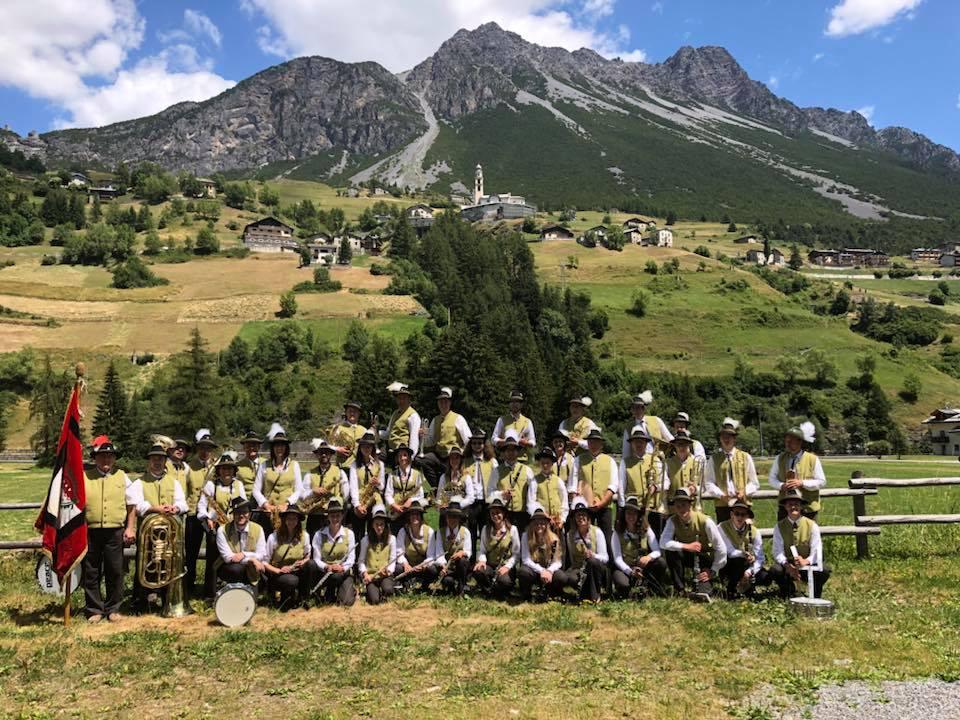 Concert de la fanfare "Musikkapelle La Lira" avec Dario Prola
