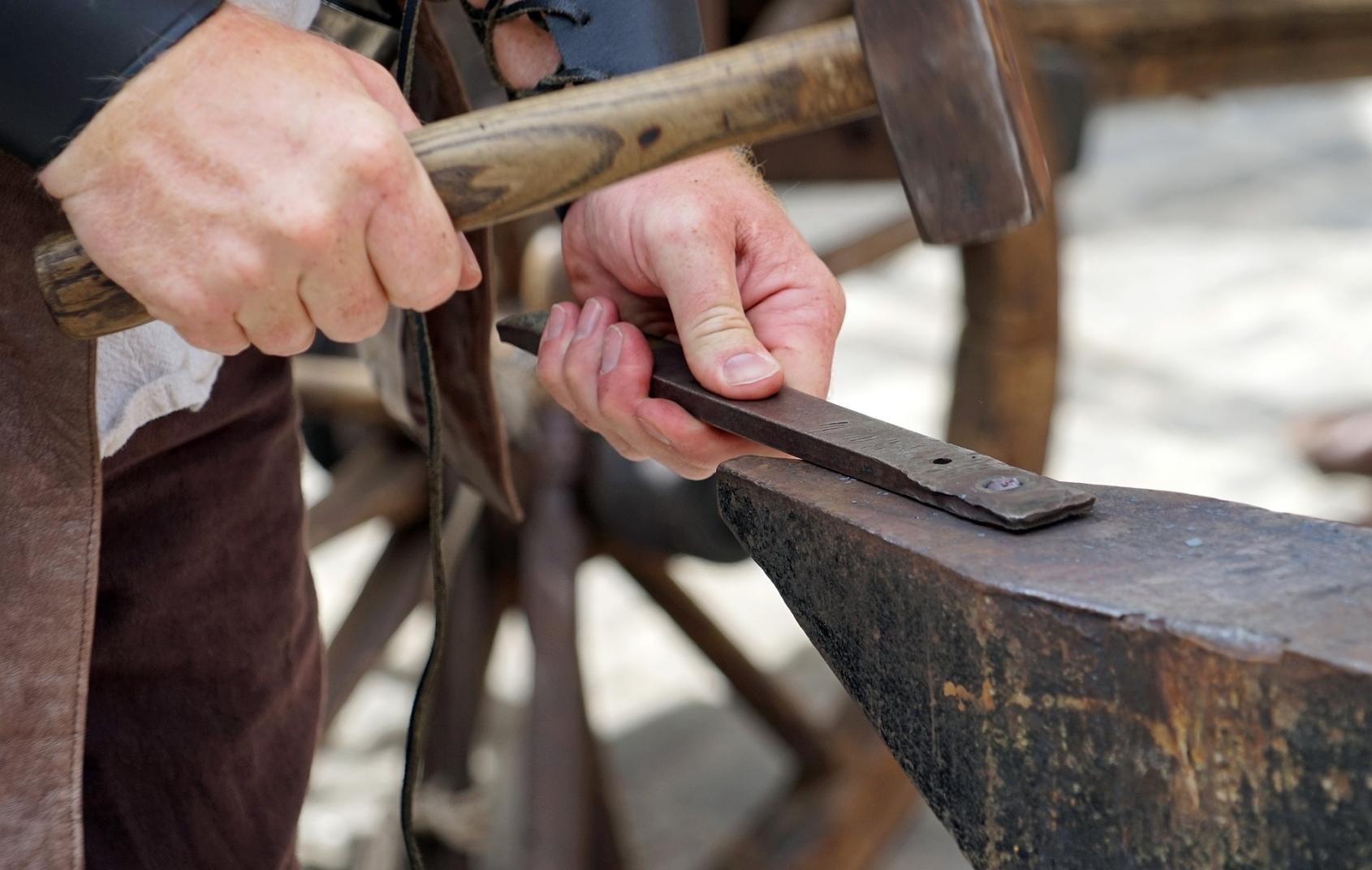 Ferro battuto  Démonstration de travail artisanal