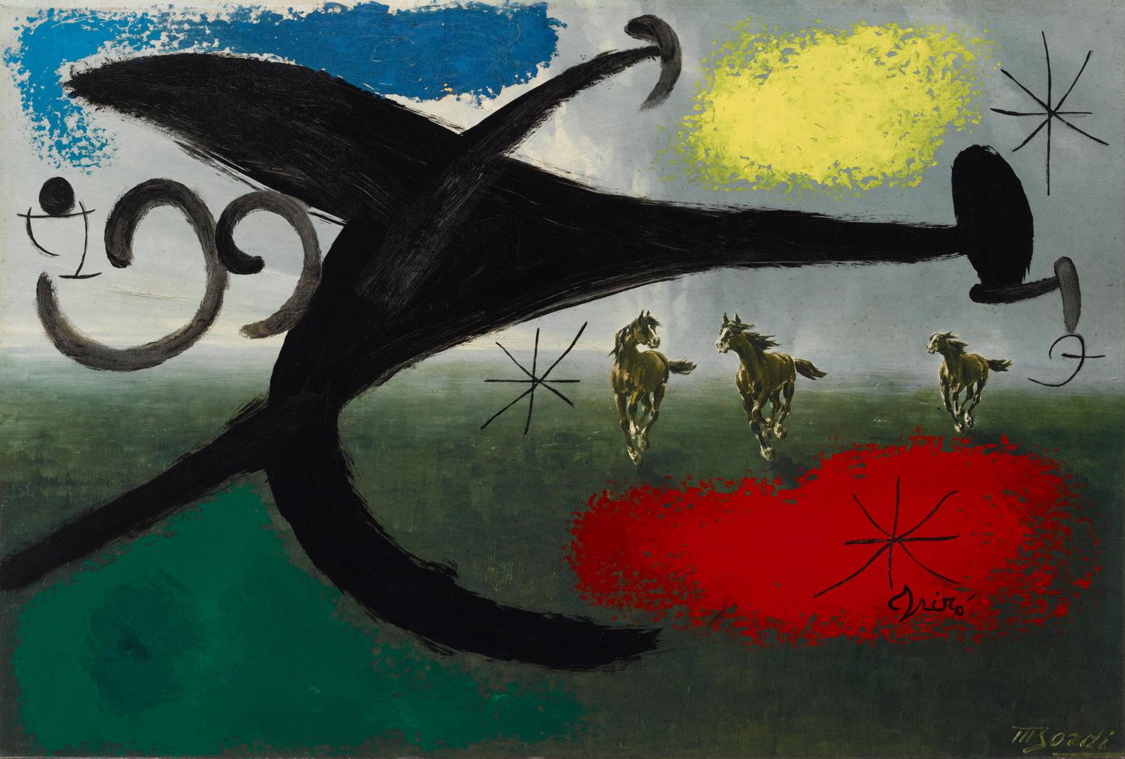 Joan Miró. It is when I dream that I see clearly