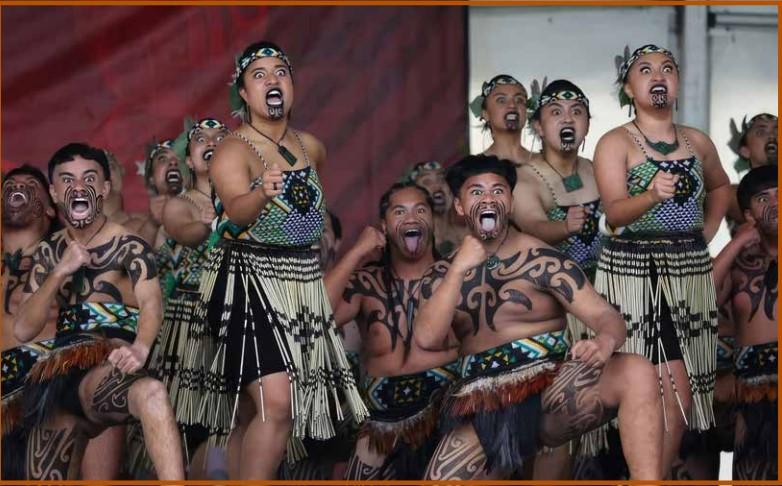 Spettacolo Maori della Nuova Zelanda