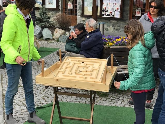Jeux d'antan à l'occasion de la fête "Lo Pan Ner"