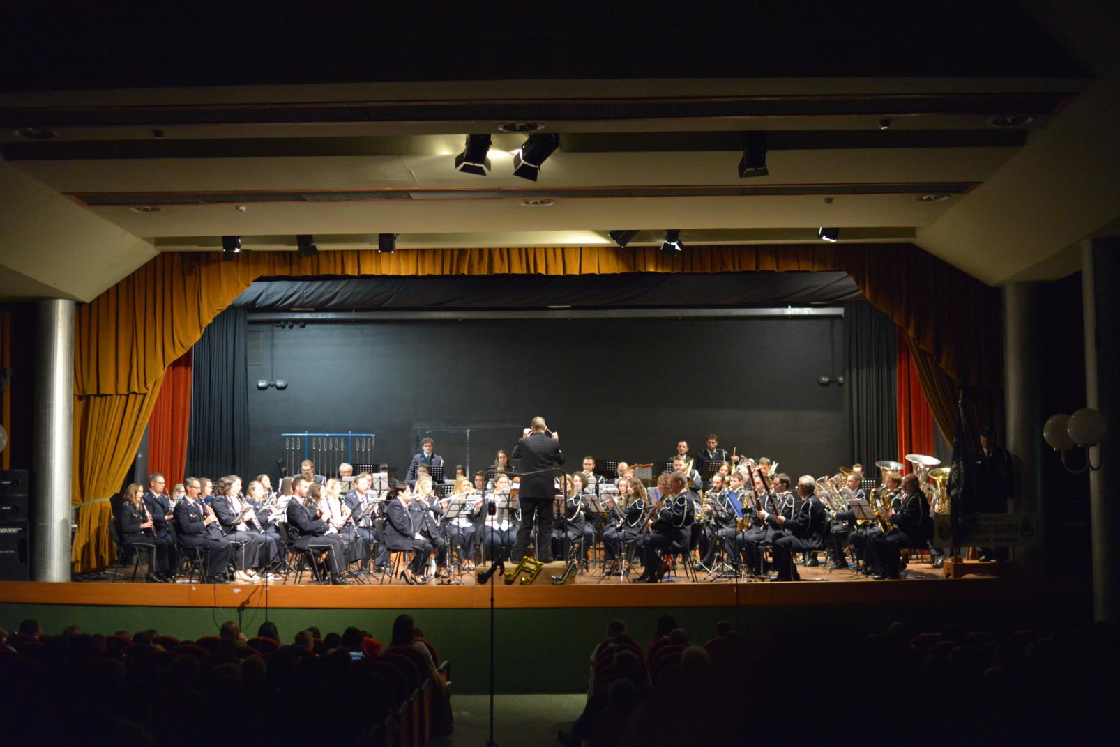 Concert by the band of Pont-Saint-Martin