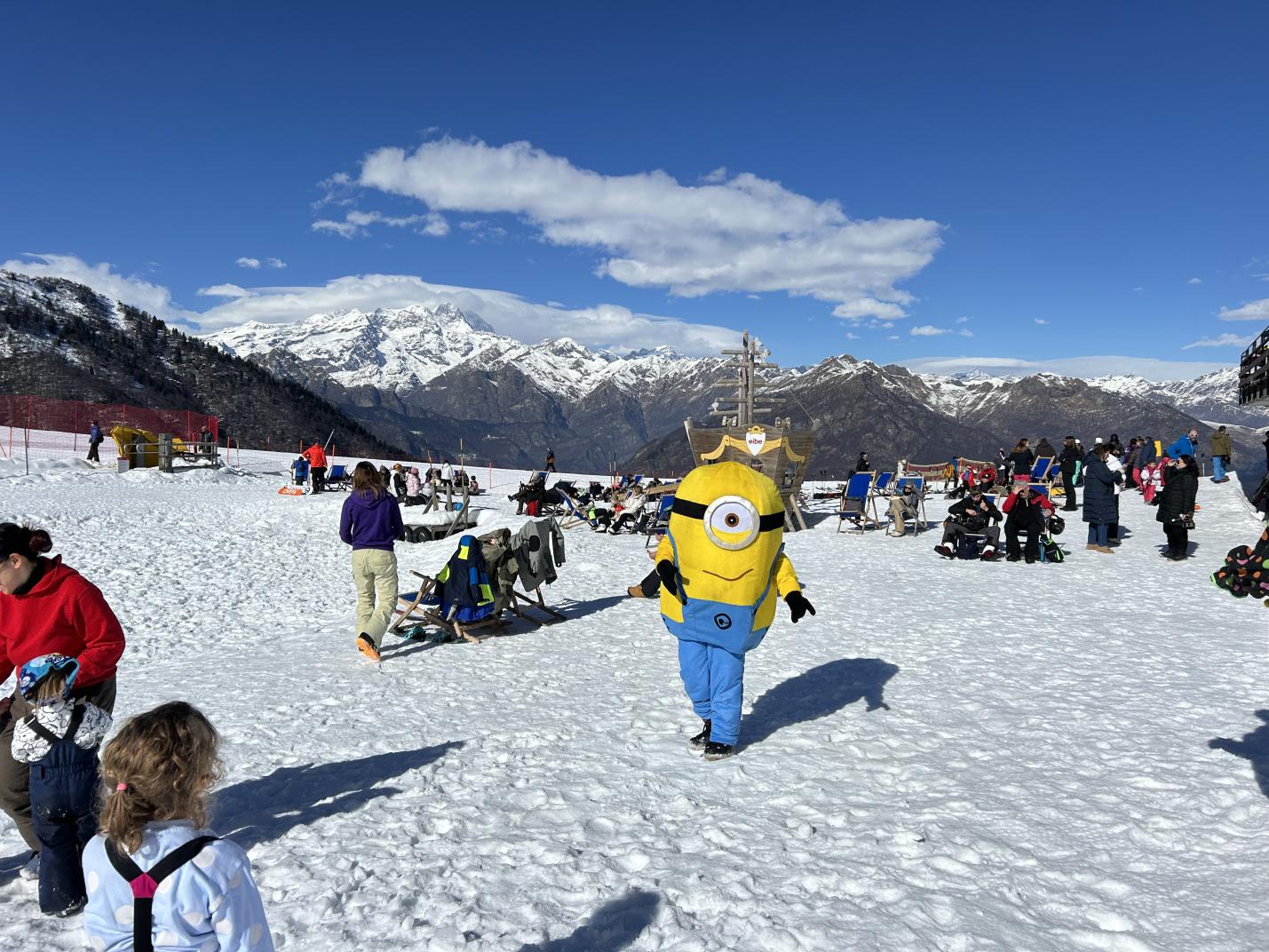 animazione sulla neve