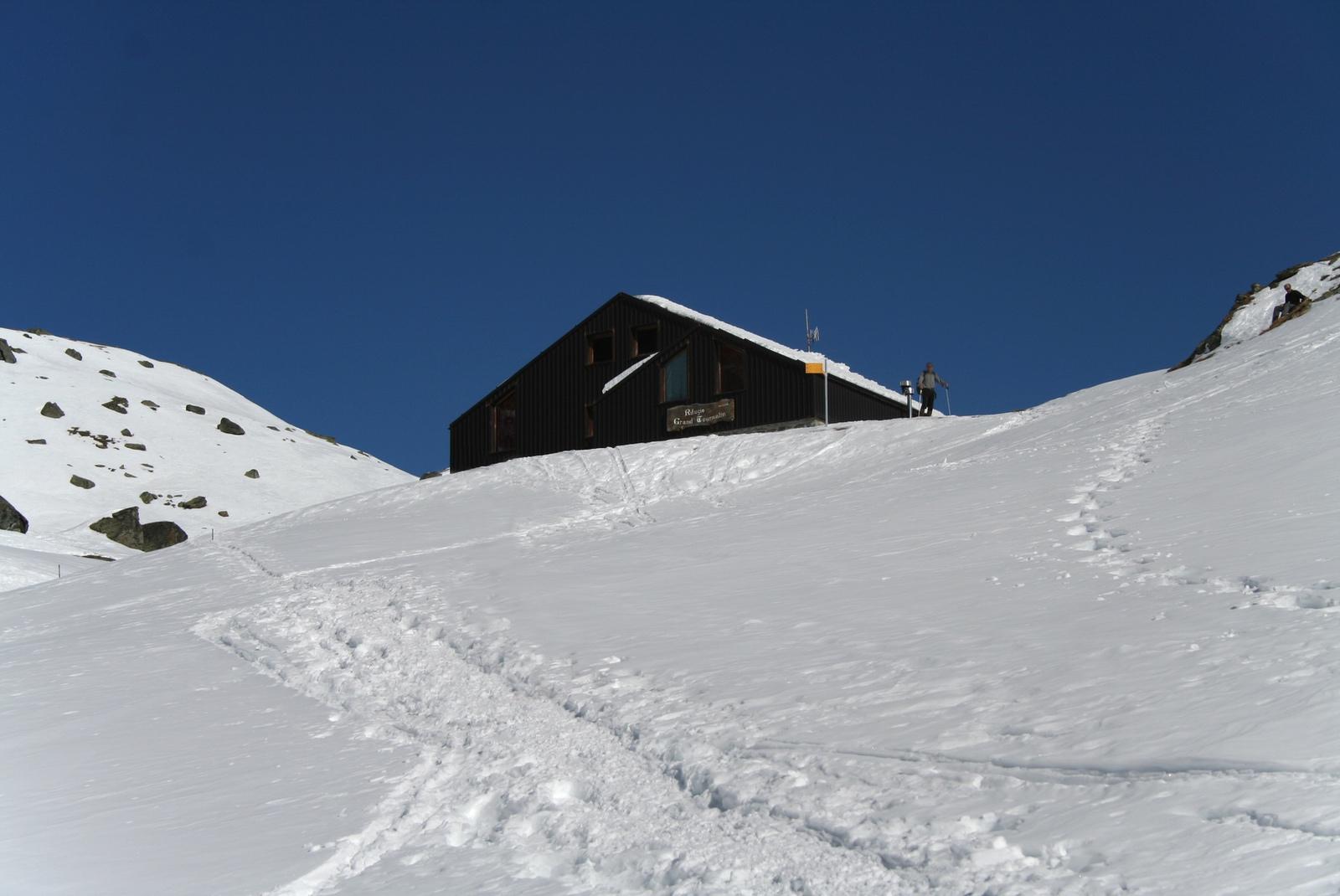 Arrivo al Rifugio Grand Tournalin.