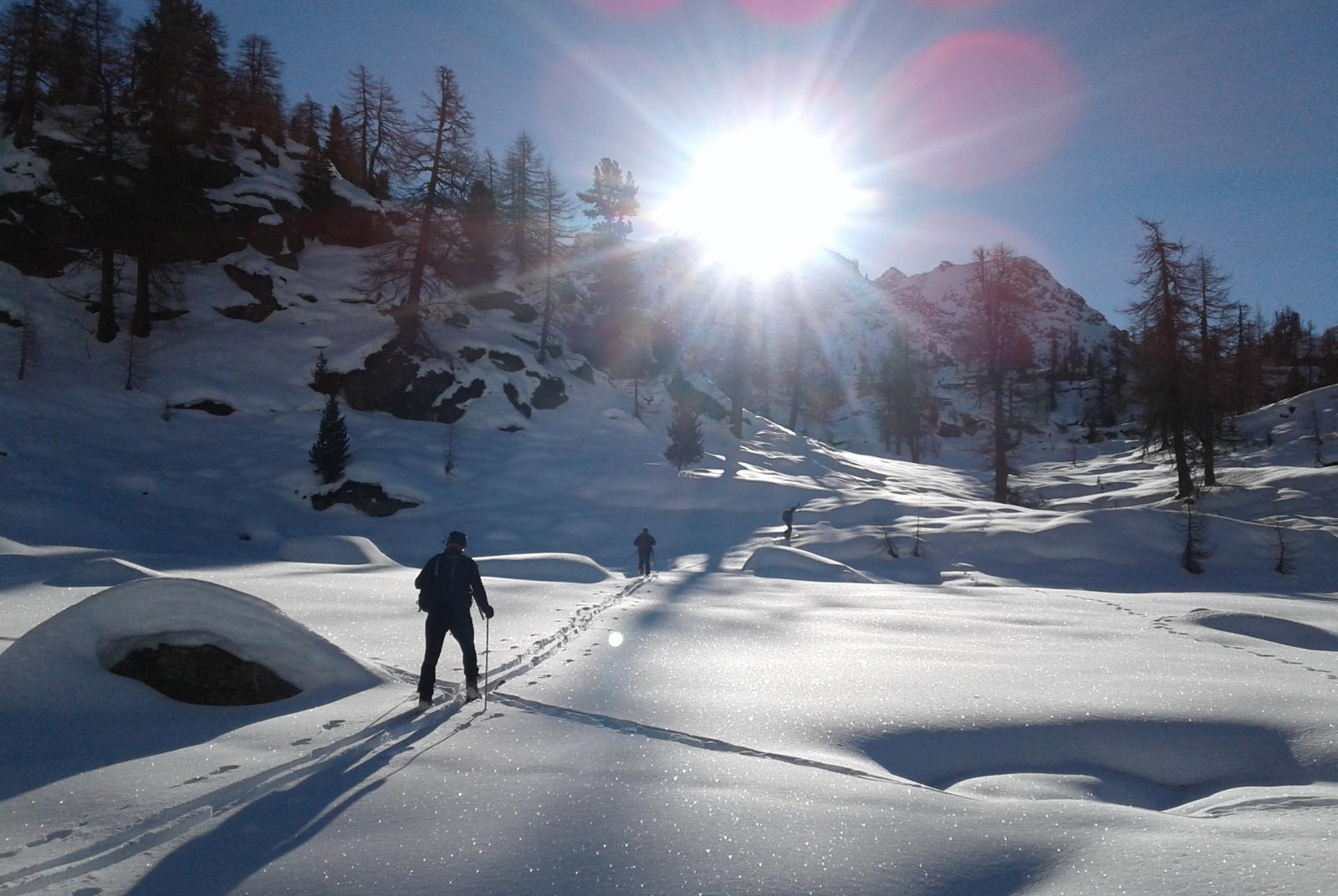 SKI MOUNTAINEERING IN  GRESSONEY