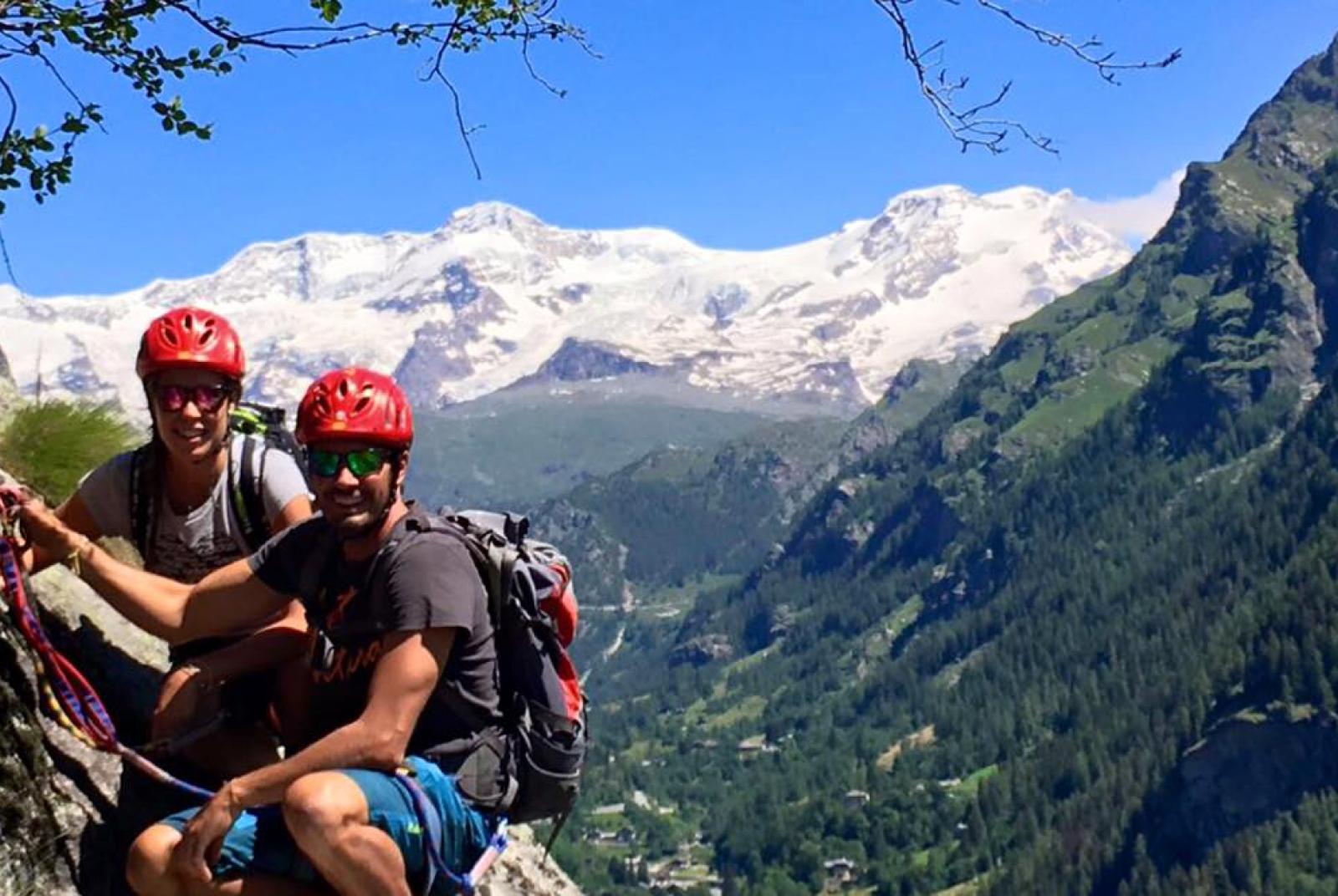 FERRATA DELLE GUIDES IN GRESSONEY-LA-TRINITÉ