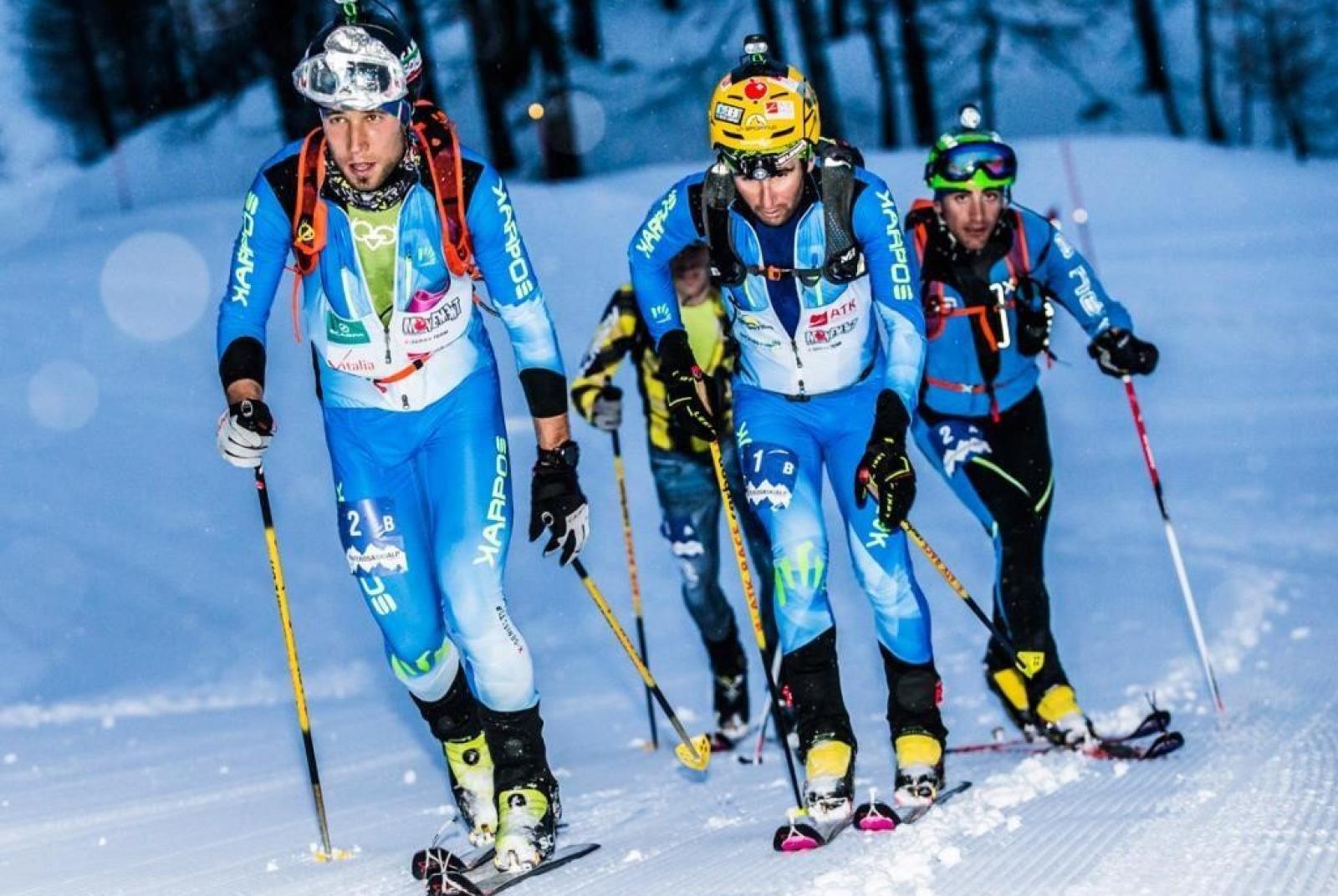 Sci alpinismo in notturna nel comprensorio Monterosa Ski