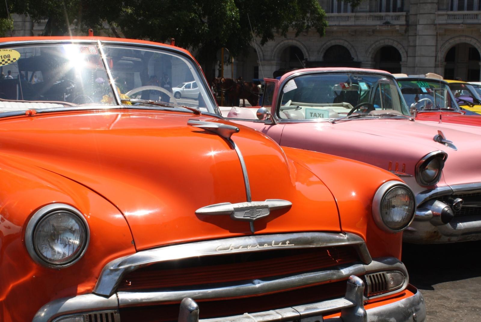 Vintage cars and motorbikes rally