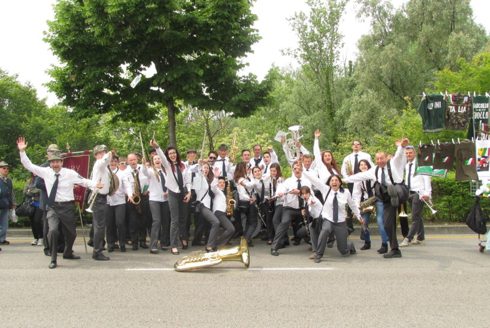 Concert of the band of Gaby