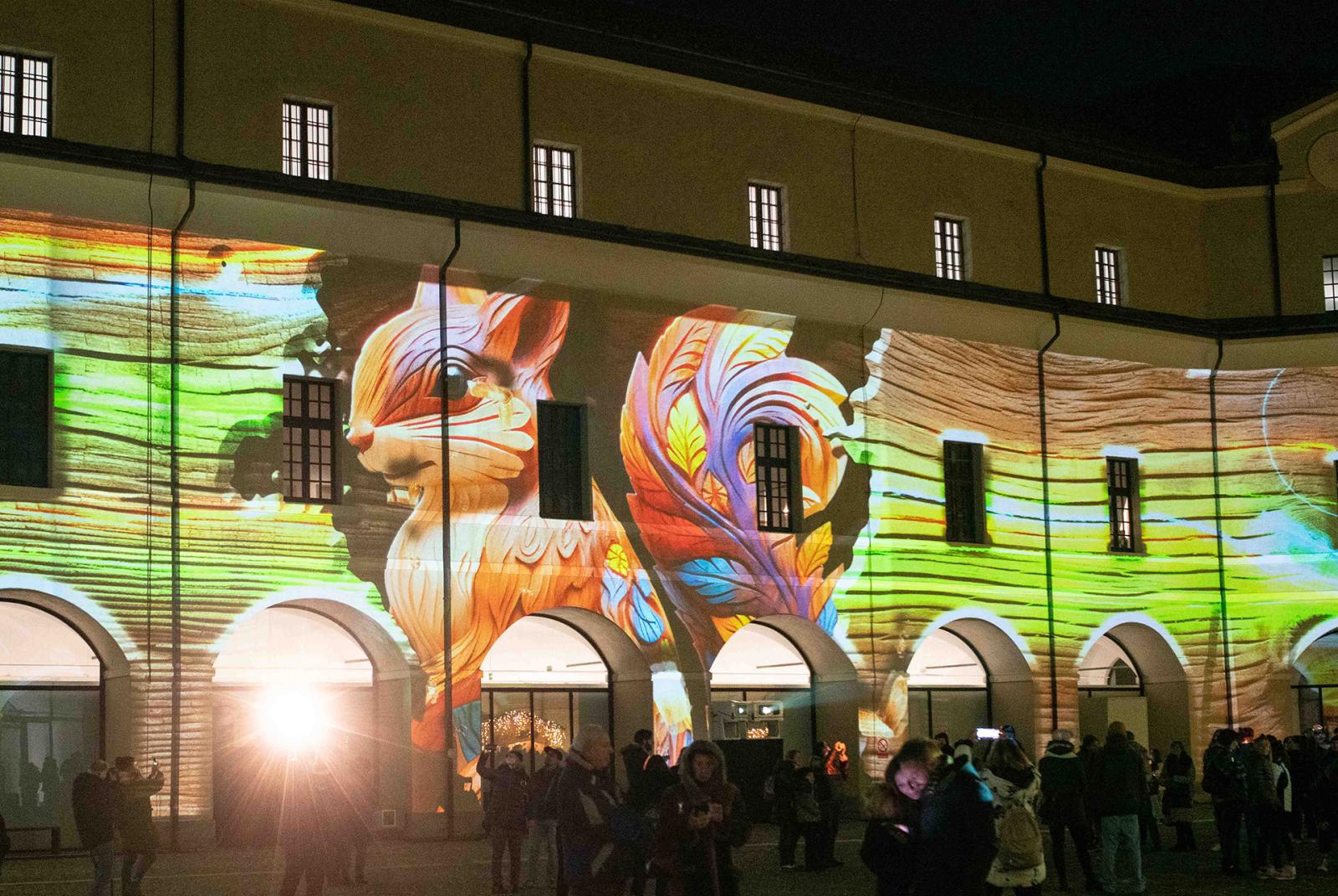 Luci di Natale al Forte di Bard