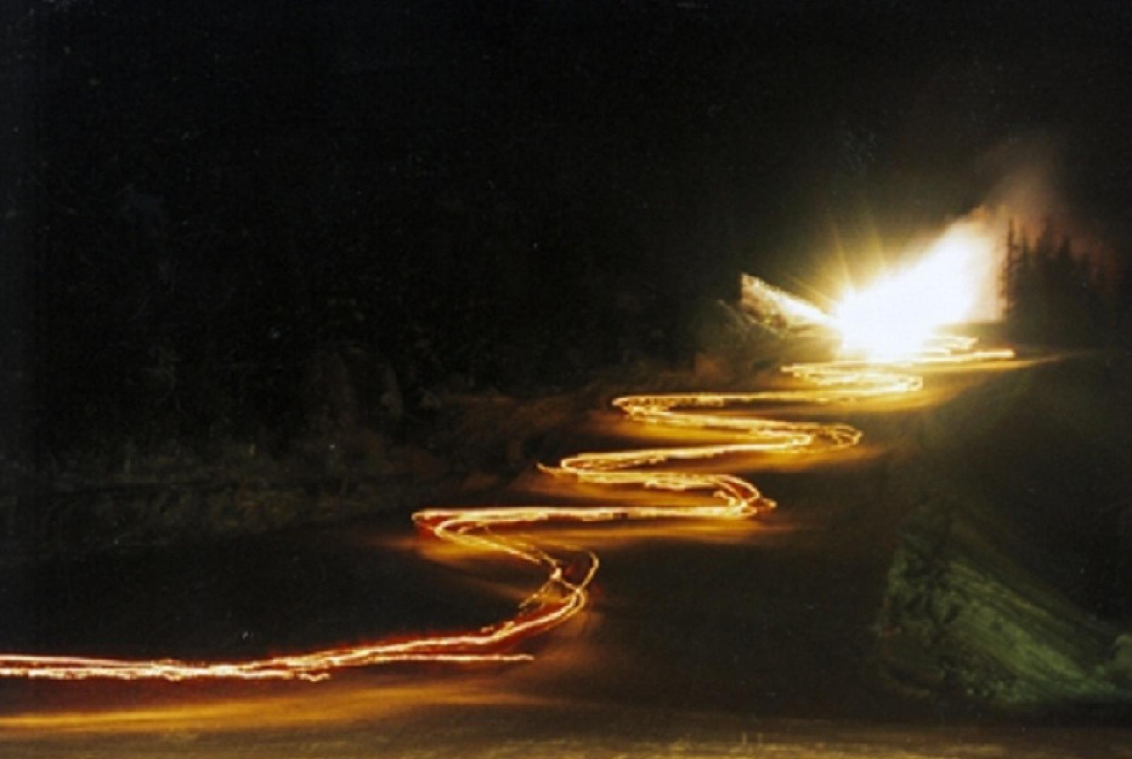 .. The children torchlight procession
