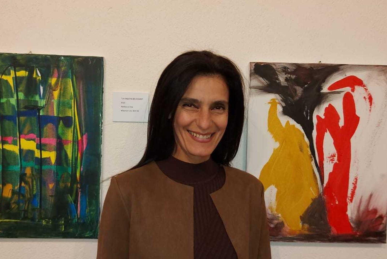 Mostra personale di Lara Valentino Mostra personale di Lara Valentino: I colori delle emozioni
