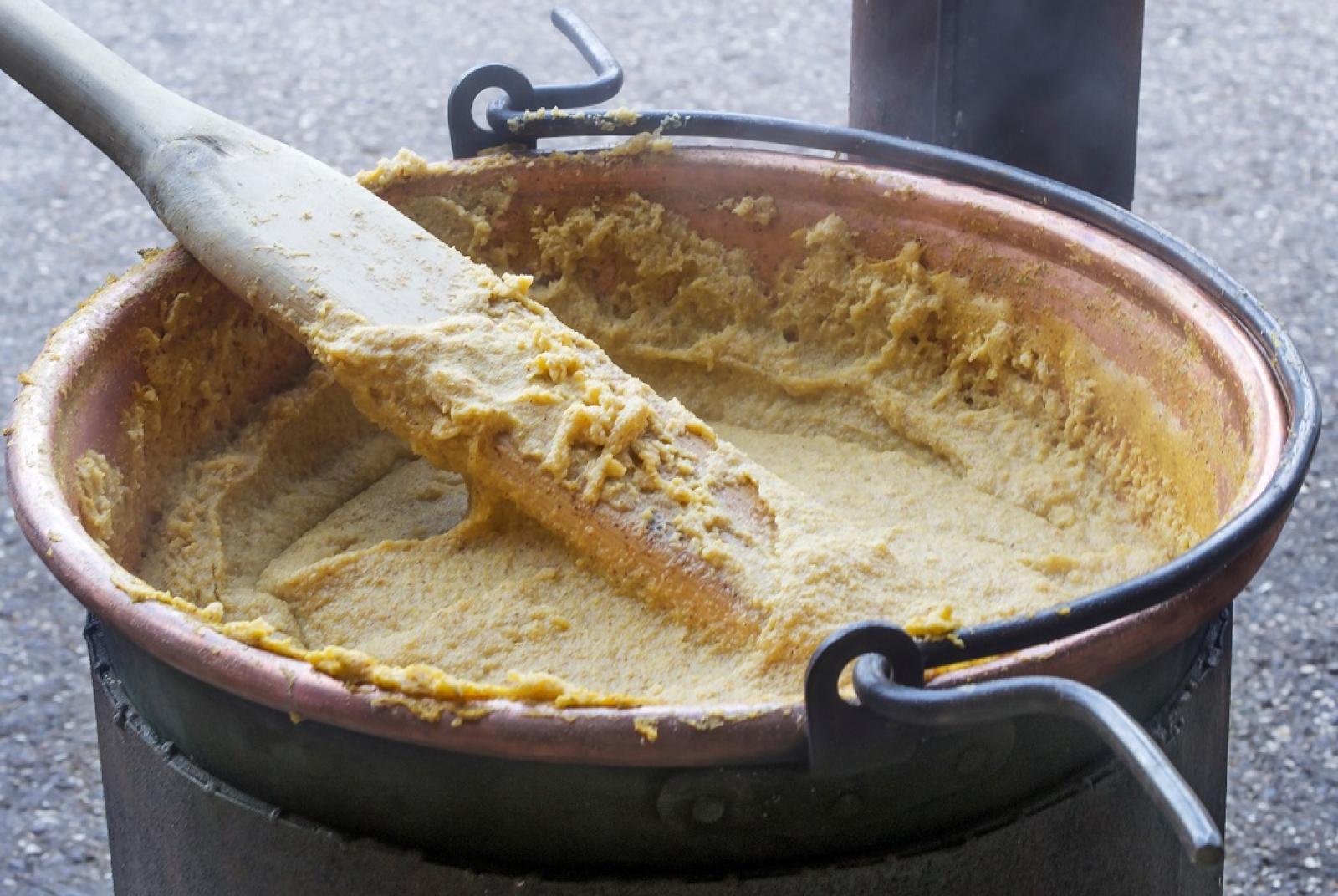 Polenta concia nel rione Fundus Tauri