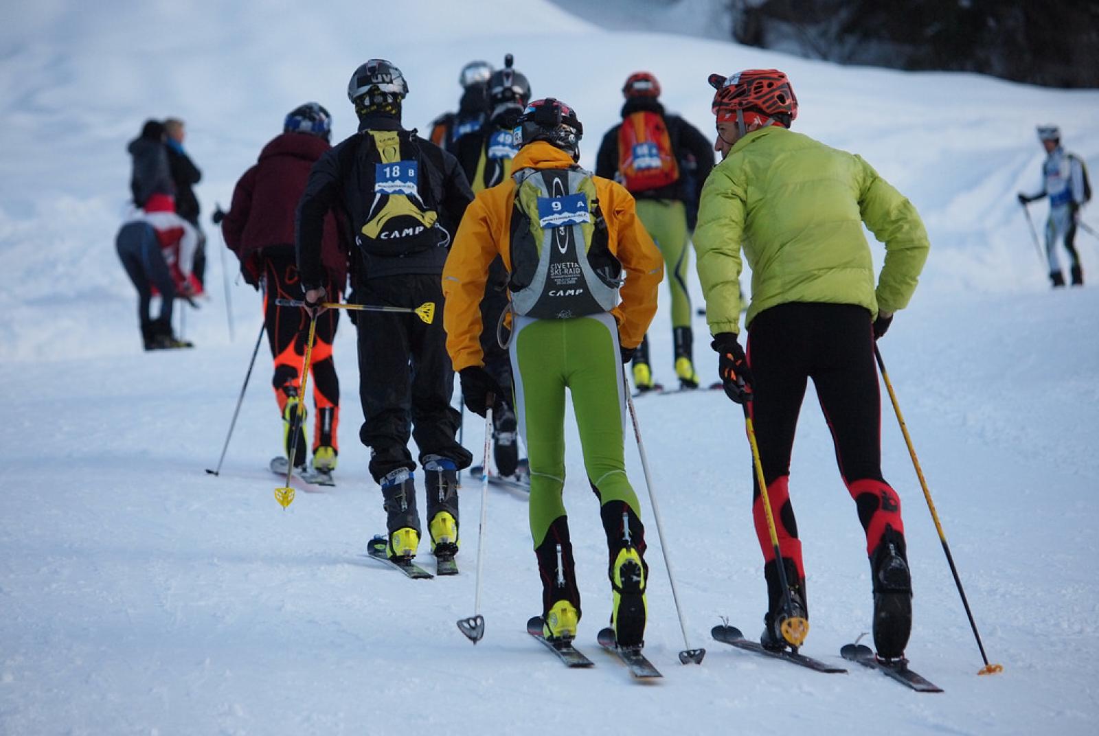 "Monterosa Ski Alp": night competition of ski mountaineering