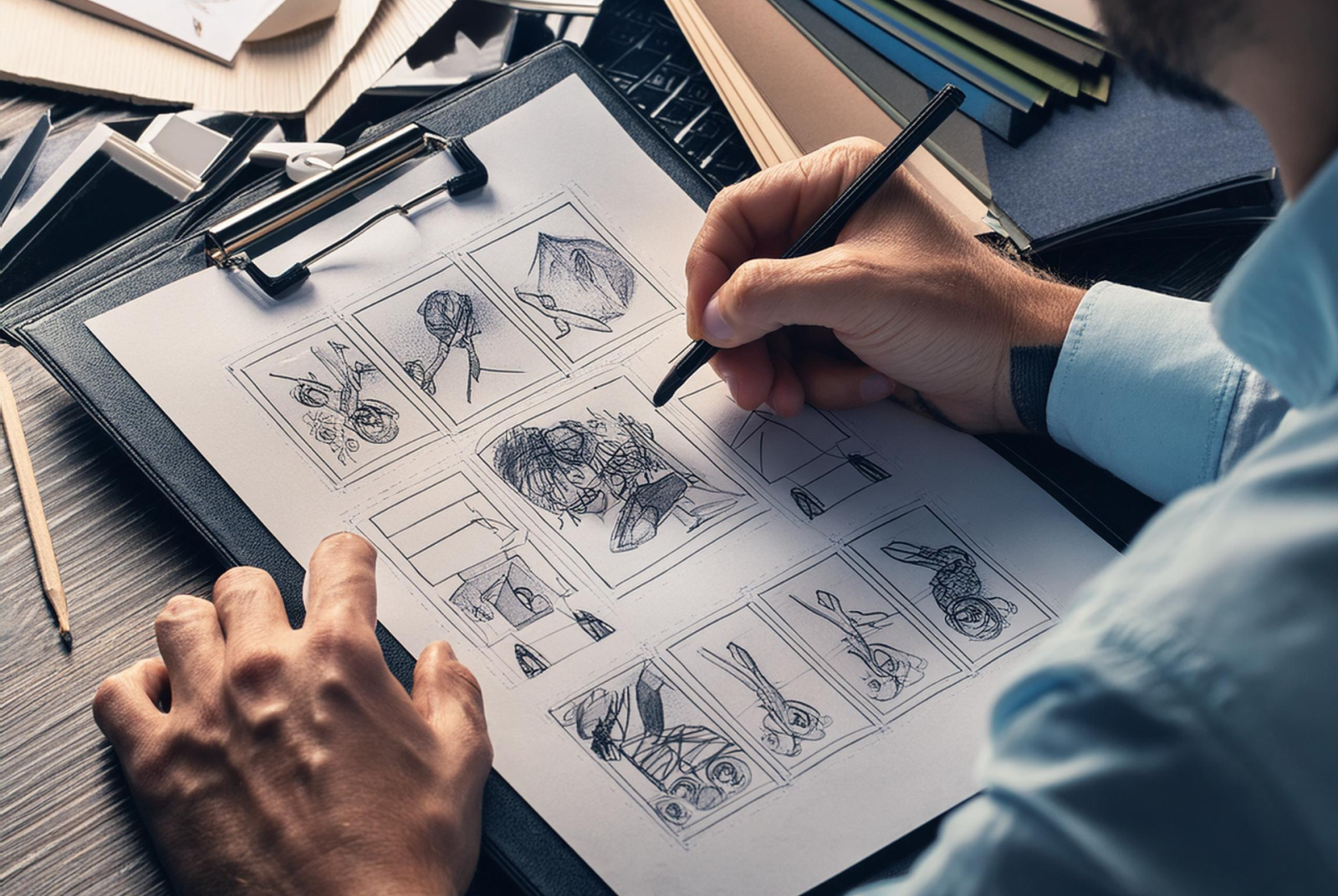 fumettista al lavoro fumettista al lavoro Perfect reflection: How a graphic novel is born