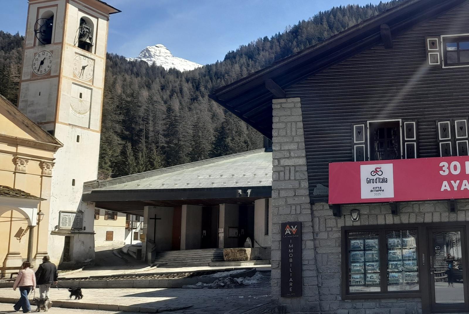 IL Giro a Champoluc En attendant le Giro avec L'Orage