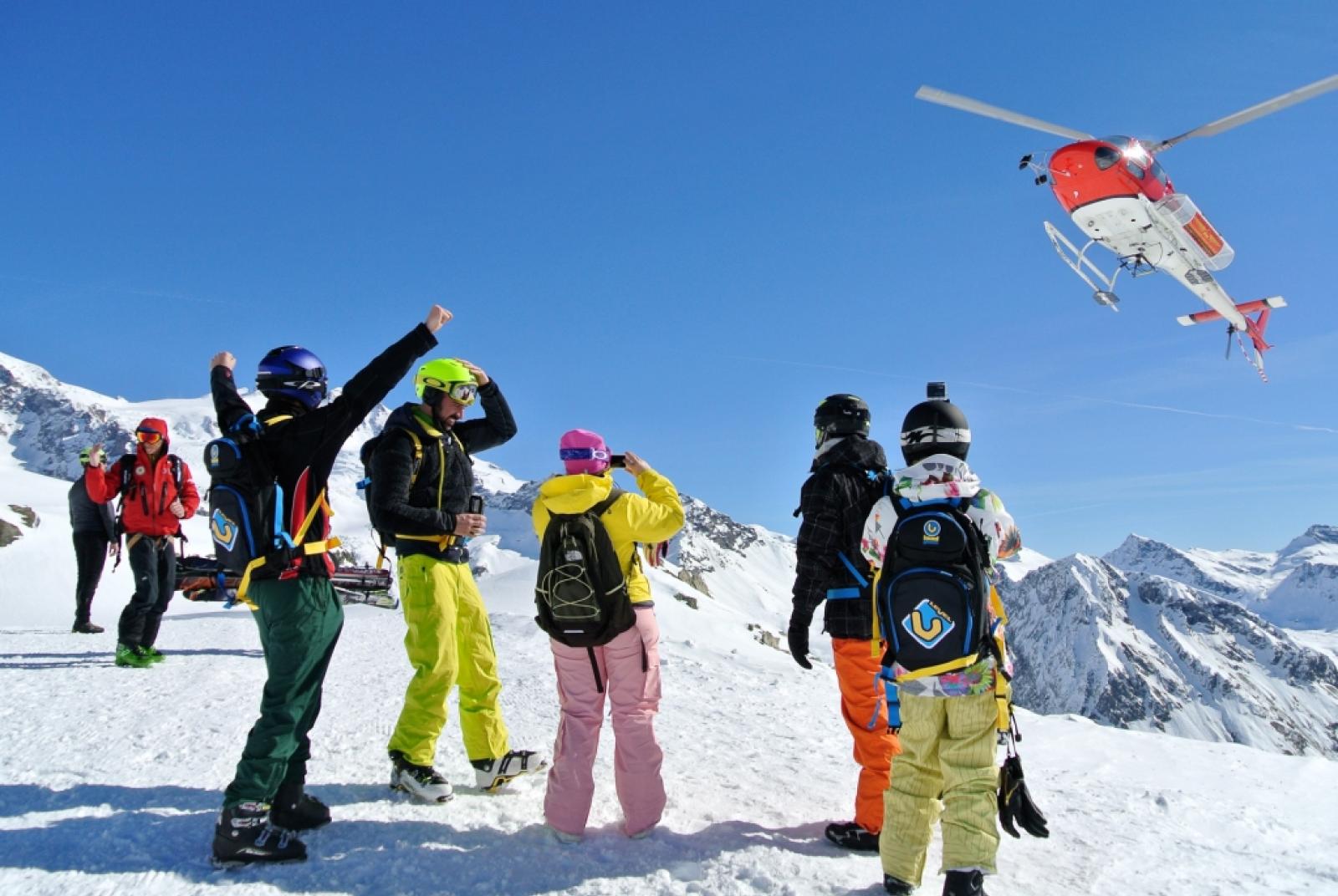 HELI-SKIING BAPTISM – YOUR FIRST EXPERIENCE! HELI-SKIING WITH GRESSONEY – MONTEROSA EXPERIENCE