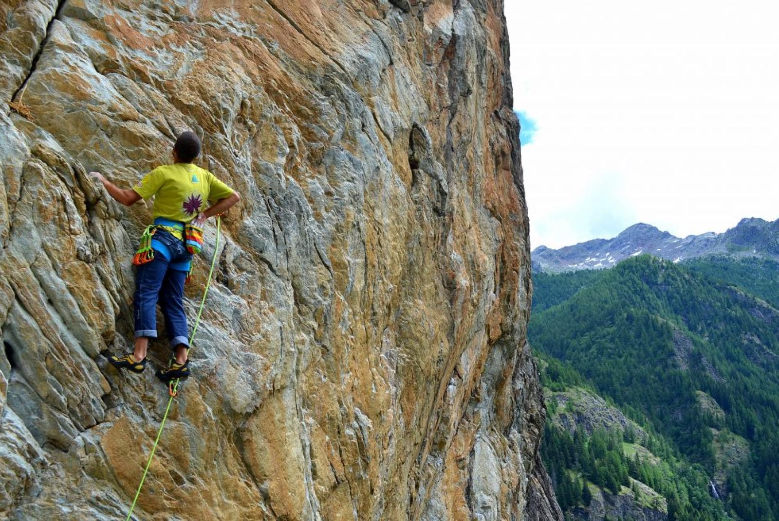 Climbing with Champoluc Alpine Guides